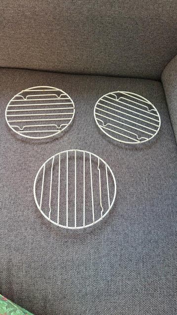 Metalen onderzetters