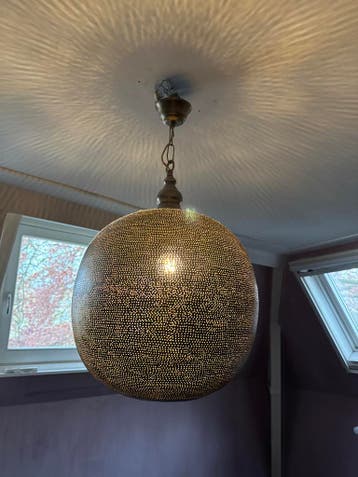 Gratis op te halen: Sfeervolle Oosterse hanglamp (zelf demon