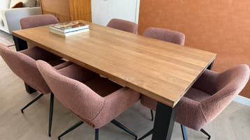 Eettafel hard hout