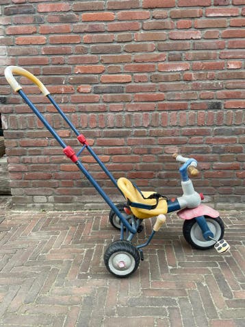 Driewieler met duwstang