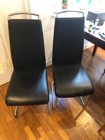4 x Eetkamer stoelen