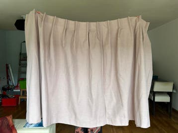 Verduisterend gordijn - Lichtroze/poederroze