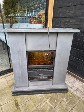 Elektrische kachel met 3 standen en verlichting