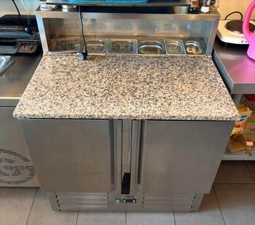 Saro Saladiere koelkast met 2 deuren