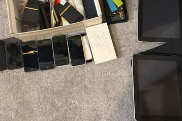 Partij oude iphones en ipad gratis op te halen