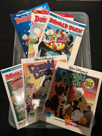 Donald Duck stripboeken en pockets