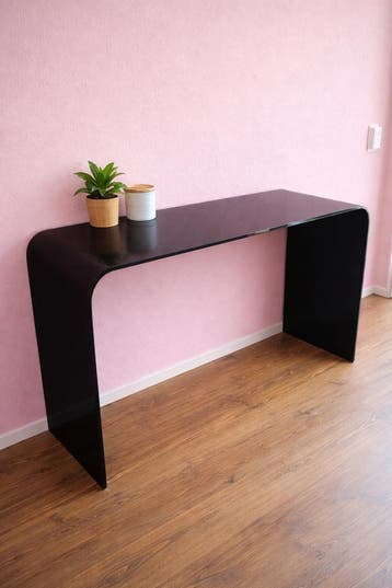 GRATIS!! Zwart glazen dressoir