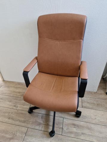 Ikea bureaustoel Bruin/Zwart