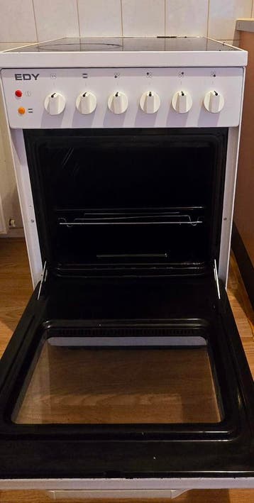 EDY Vrijstaand Elektrisch Fornuis met Oven - Wit