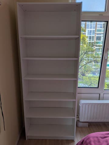 Witte Ikea boekenkast - gratis af te halen!