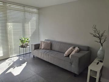 Grijze 2 1/2 zits bank