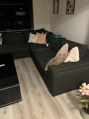 Gratis af te halen: Comfortabele hoekbank