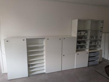 Groot houtenwandmeubel gratis ophalen