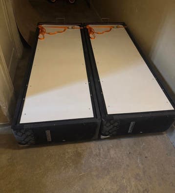 Bed 160x200 met opberg ruimte