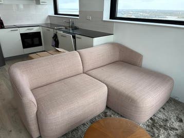 Bank hoek 1,5 jaar oud - gratis ophalen