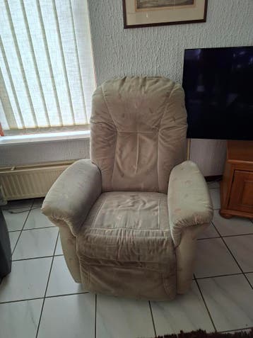 Gratis Comfortabele stoffen fauteuil