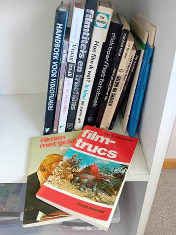 Diverse film- en fotografieboeken