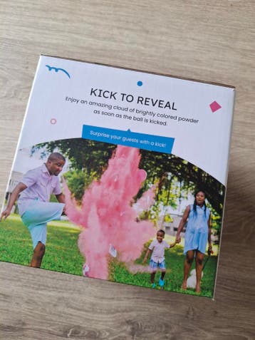 Gender bal kleur roze