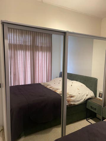 IKEA Pax Schuifdeur 2.01m x 2.00m met spiegel