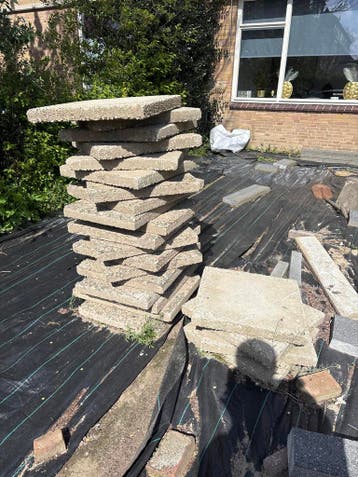 GRATIS  tegels en stenen Rheden