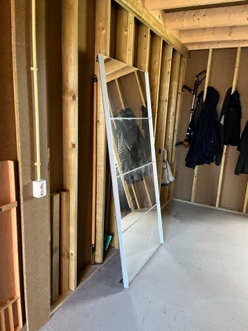 Leenbakker Kastdeur met spiegels, voor Bergamo kast