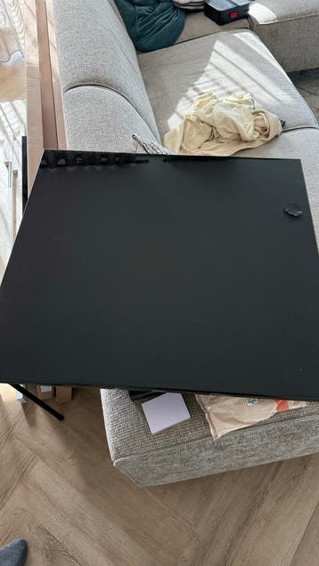 GRATIS 2 IKEA Besta frontjes zwart hoogglans, geen scharnier