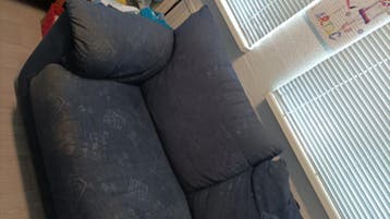 Oude 3-zits bankstel