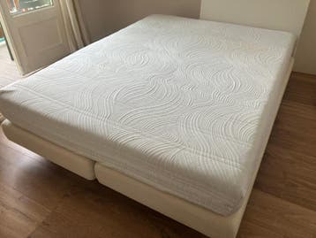 Tweepersoons matras met twee boxsprings