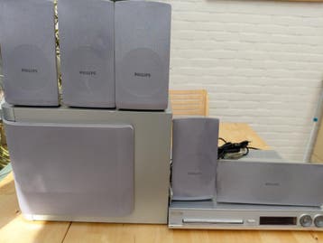 Philips radio dvd met boxen