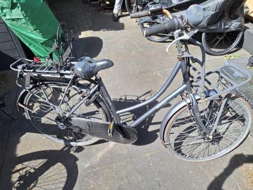 Oud ijzer fiets