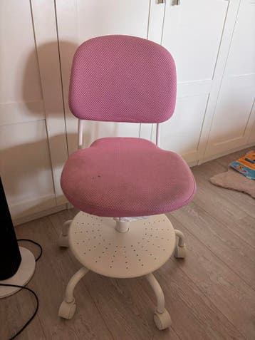 Gratis Roze bureaustoel