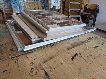 Fotolijsten metaal met glas (stuk)