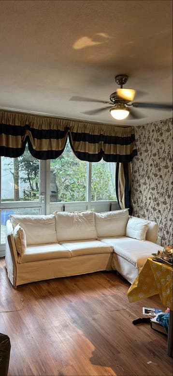 Comfortabele hoekbank - zo goed als nieuw