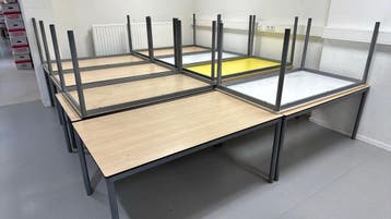 15x Gratis Tafels - 80x140cm, 64cm hoog (let op: laag dus)