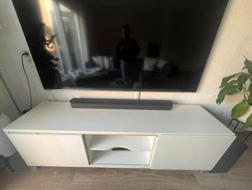 GRATIS Wit tv-meubel met schuifdeuren