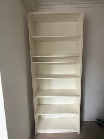 BILLY Boekenkast, wit, 80x39x202 cm