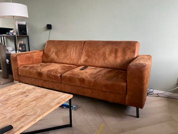 Bank microleder cognac