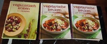 3 veganisten en vegatarische kookboekjes gratis