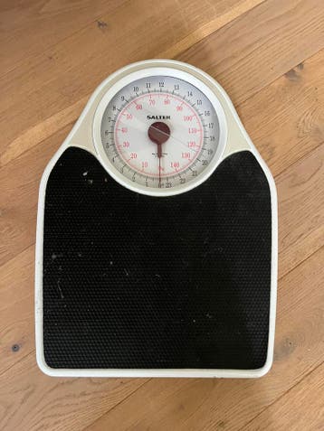 Salter personenweegschaal analoog