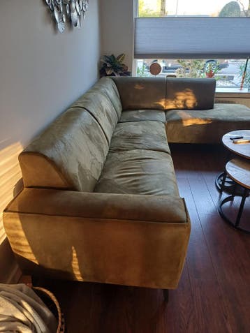 GRATIS: Groene hoekbank