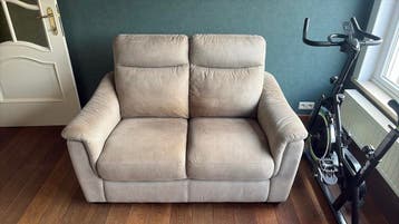 2-zits zetel, beige, gratis