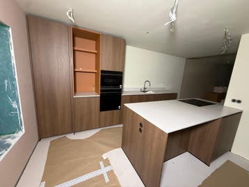 Prachtig composiet keukenblad