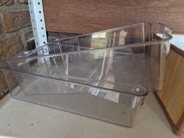 Transparante Opbergbakken - Set van 2