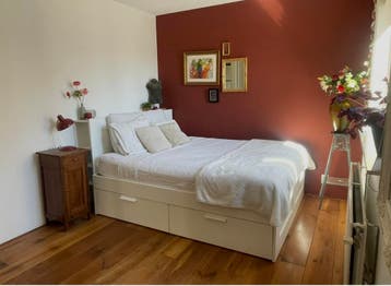 Gratis Brimnes ikeabed met lades 160x200