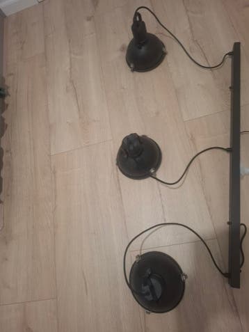 Hanglamp/eettafel lamp 3 tuks