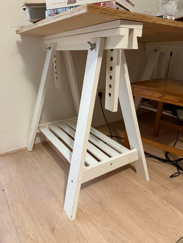 Ikea houten schragen 2x - Vika Arthur
