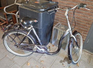 Stationsfiets met lage instap,gratis ophalen.