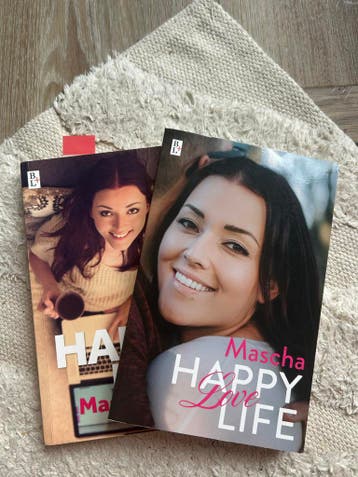 Beautygloss boeken: Happy Life & Happy Love Life van Mascha