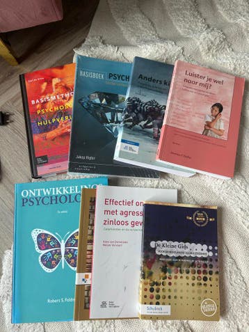 Diverse studieboeken Sociaal Work HBO  - Zo goed als nieuw