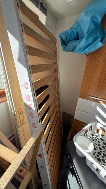 IKEA hoogslaper met bureau